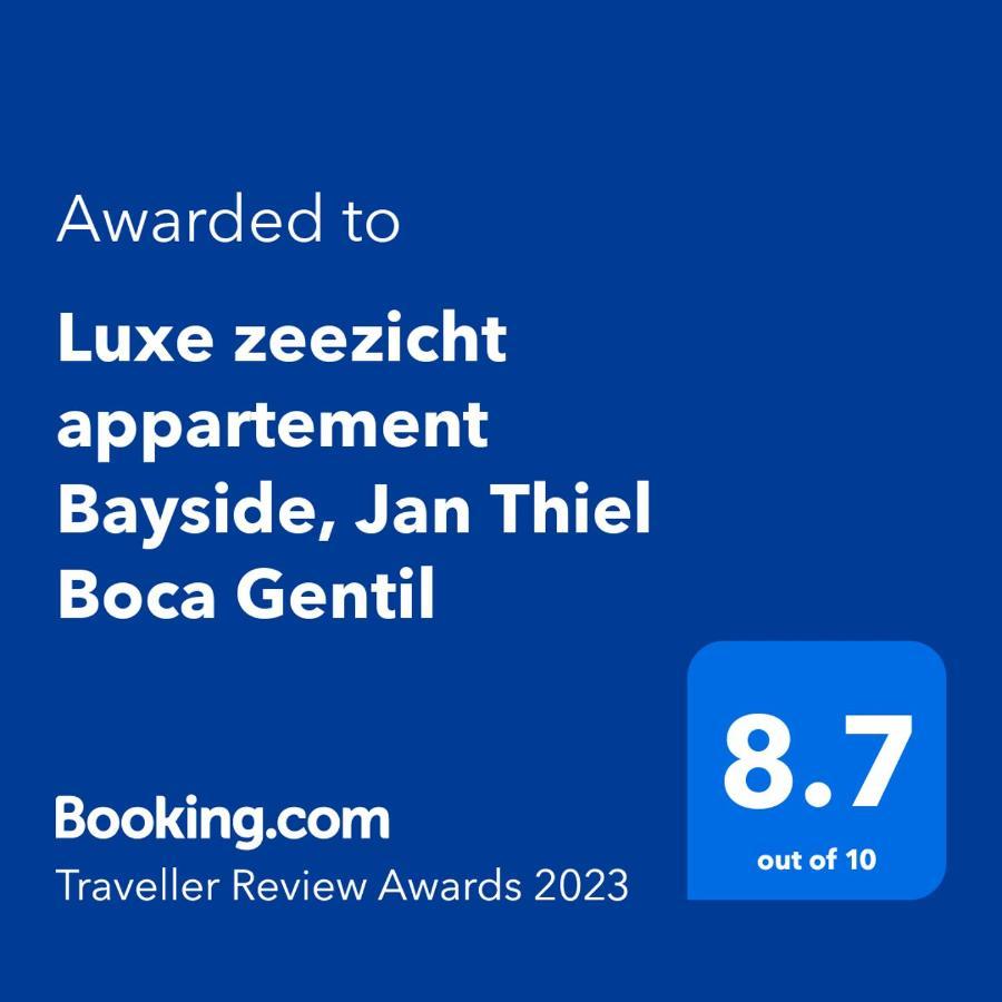 Luxe zeezicht appartement Bayside, Jan Thiel Boca Gentil Willemstad Buitenkant foto